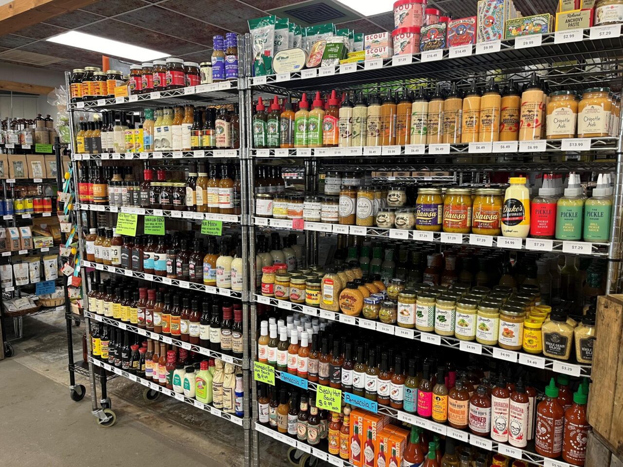 Cupboard / Dry Goods in Pensacola FL Farmers Market Pensacola