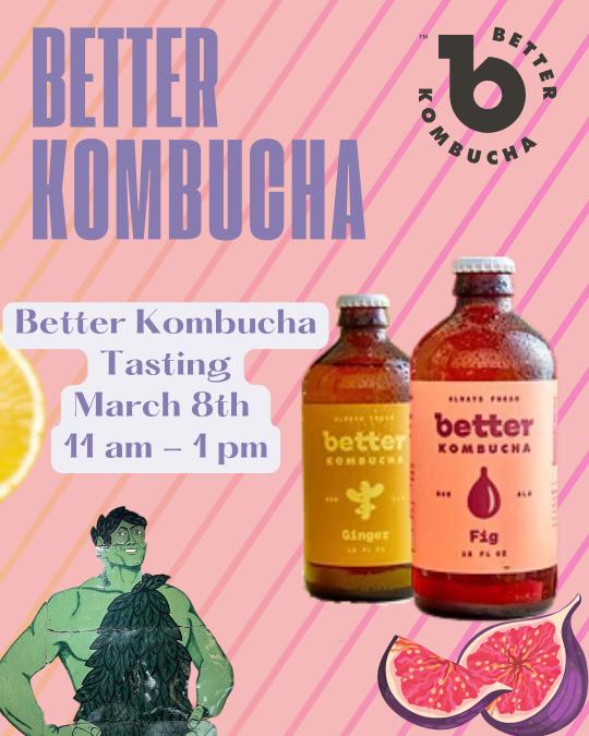 Kombucha Tasting